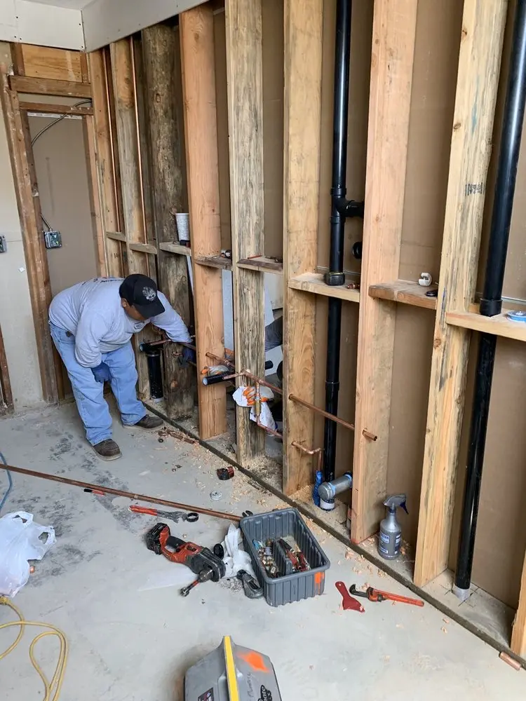 Commercial rough-in plumbing for Commercial Plumbing in Riversville